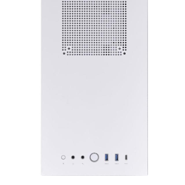 Кутия Thermaltake V350 TG Air ARGB, Tempered Glass, Mid-Tower, White