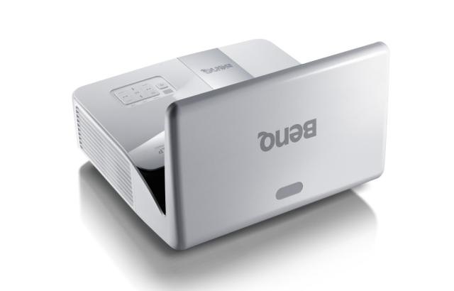 Мултимедиен проектор BenQ MW843UST, DLP, WXGA (1280x800), 3000 ANSI, 13 000:1, LAN, HDMI, S-Video, RCA, Speakers 10Wx2, 3D, up to 7000 h lamp life