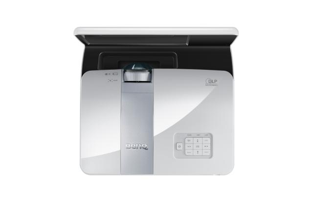 Мултимедиен проектор BenQ MW843UST, DLP, WXGA (1280x800), 3000 ANSI, 13 000:1, LAN, HDMI, S-Video, RCA, Speakers 10Wx2, 3D, up to 7000 h lamp life