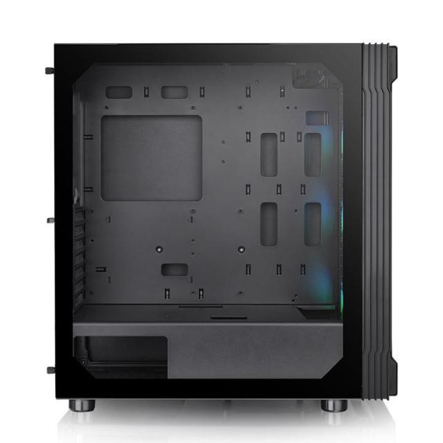 Кутия Thermaltake Versa T27 TG ARGB, Tempered Glass, Mid-Tower, Black