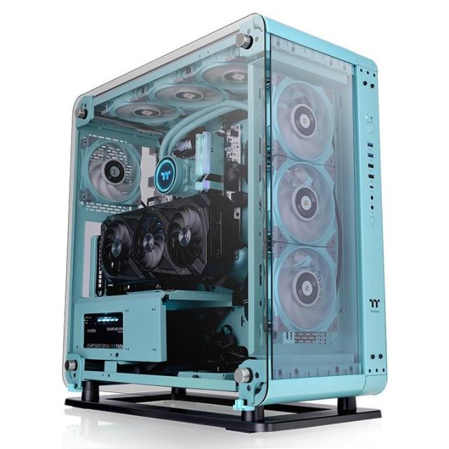 Кутия Thermaltake Core P6 TG Torquoise CEB Mid Tower