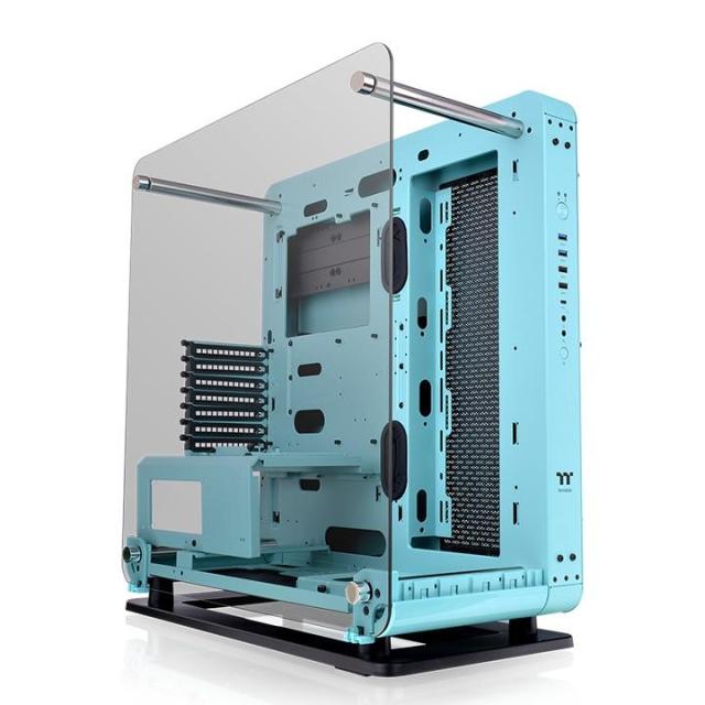 Кутия Thermaltake Core P6 TG Torquoise CEB Mid Tower