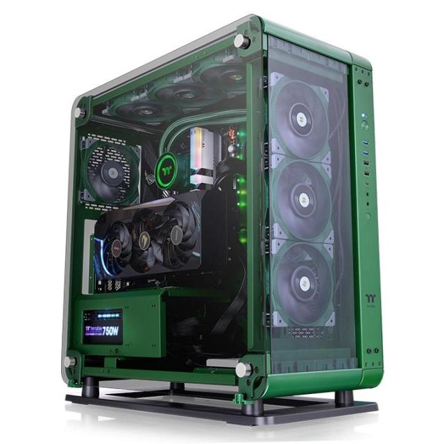 Кутия Thermaltake Core P6 TG Racing Green CEB Mid Tower