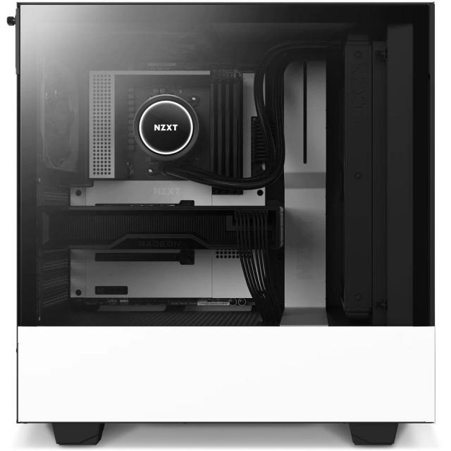 Кутия NZXT H510 Flow Matte White