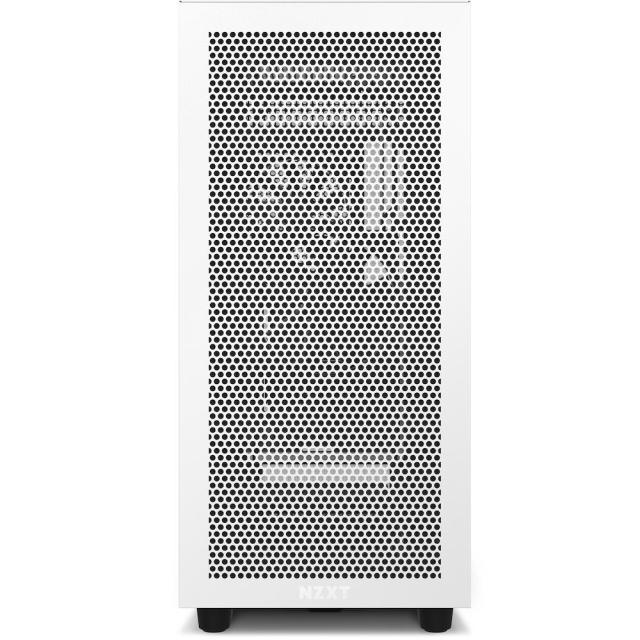 Кутия NZXT H7 Flow Matte Black & White