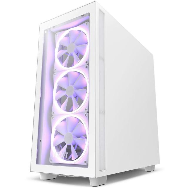 Кутия NZXT H7 Elite Matte White