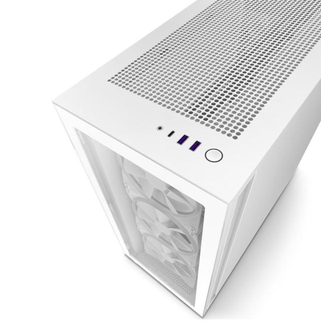 Кутия NZXT H7 Elite Matte White