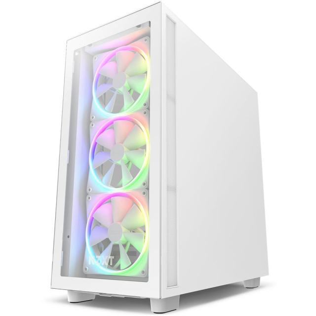 Кутия NZXT H7 Elite Matte White