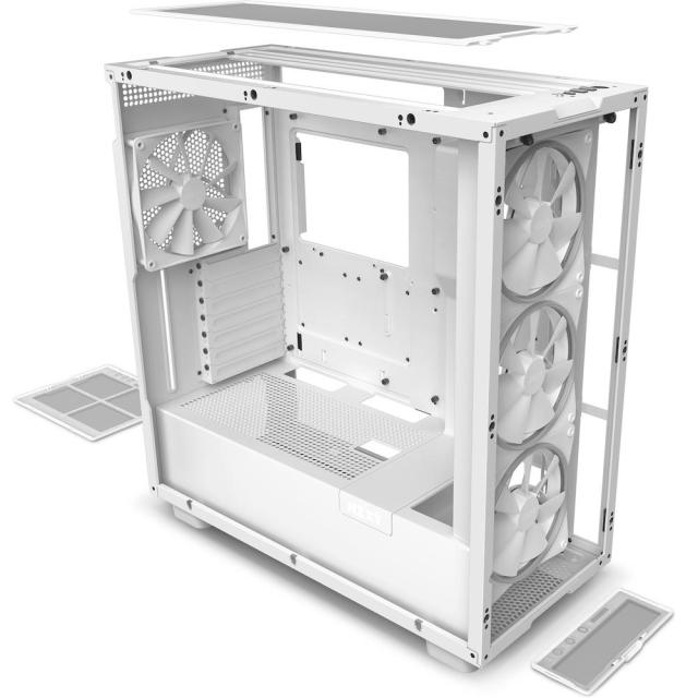 Кутия NZXT H7 Elite Matte White