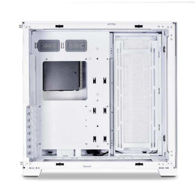 Кутия Lian Li PC-O11 Dynamic EVO Mid-Tower, Tempered Glass, Бял