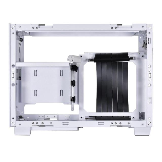 Кутия Lian Li Q58X4 PCIE 4.0 TG White ITX Mini Tower