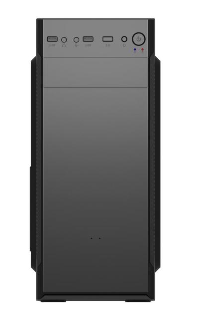 Кутия FSP CMT160 ATX Mid Tower, Черна