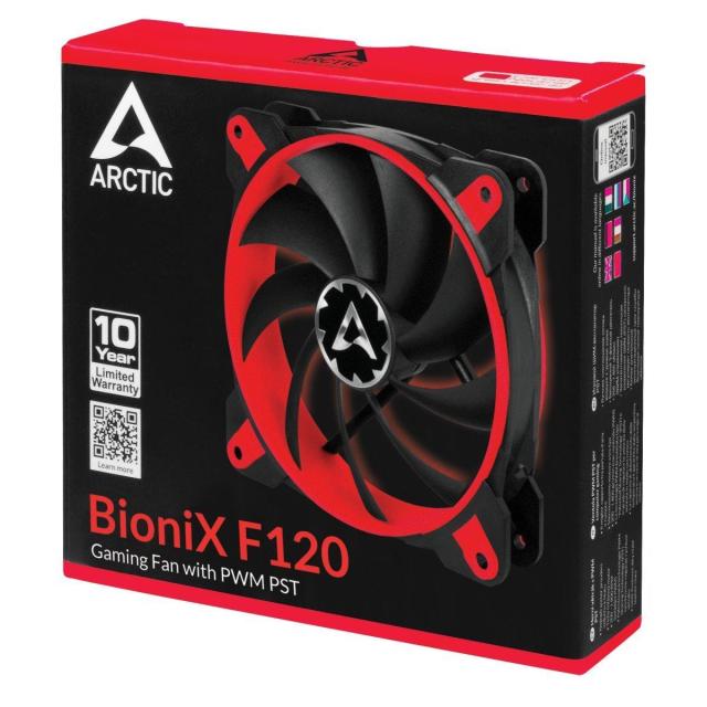 Вентилатор ARCTIC BioniX F120 Red 120mm