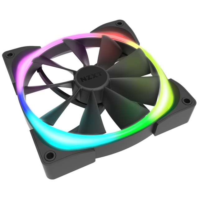 Вентилатор NZXT Aer RGB 2 - единичен 1 x 120mm