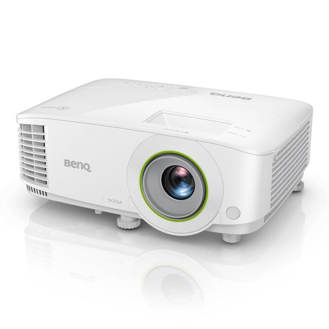 Мултимедиен проектор BenQ EW600, Wireless Android-based Smart Projector, DLP, WXGA (1280x800), 16:10, 3600 Lumens, 20000:1, Zoom 1.1x, Speaker 2W, USB Reader for PC-Less Presentations, Built-in Firefox, BT 4.0, Dual Band WiFi, 3D, Lamp 200W, up to 15