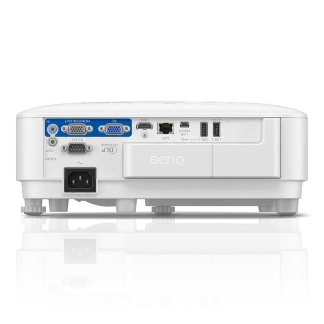 Мултимедиен проектор BenQ EW800ST, Short Throw, Wireless Android-based Smart Projector, DLP, WXGA (1280x800), 16:10, 3300 Lumens, 20000:1, Speaker 2W, USB Reader for PC-Less Presentations, Built-in Firefox, LAN, BT 4.0, Dual Band WiFi, 3D, Lamp 200W,