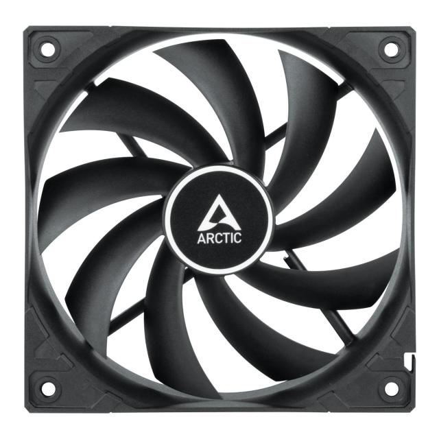 Вентилатор 120mm, Arctic F12 PWM PST CO, 4-pin, 1350 rpm, черен