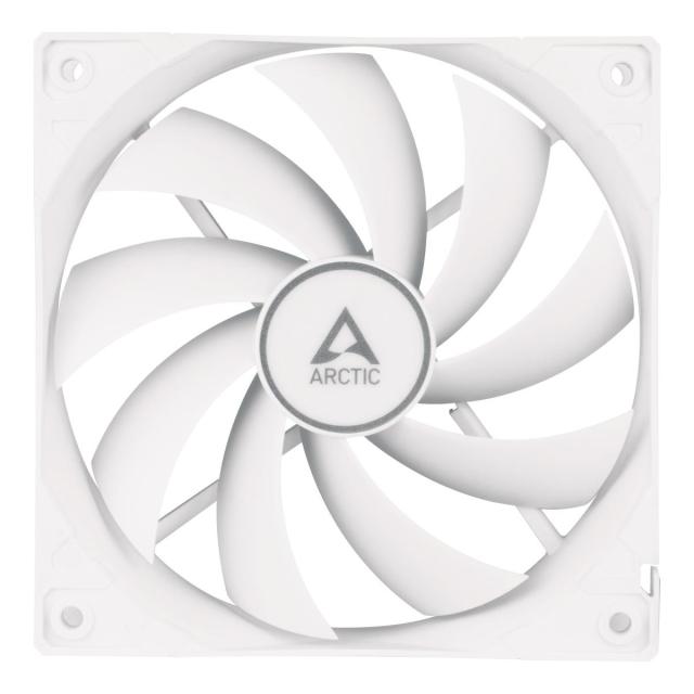 Вентилатор ARCTIC F12 PWM PST, 120mm Бял