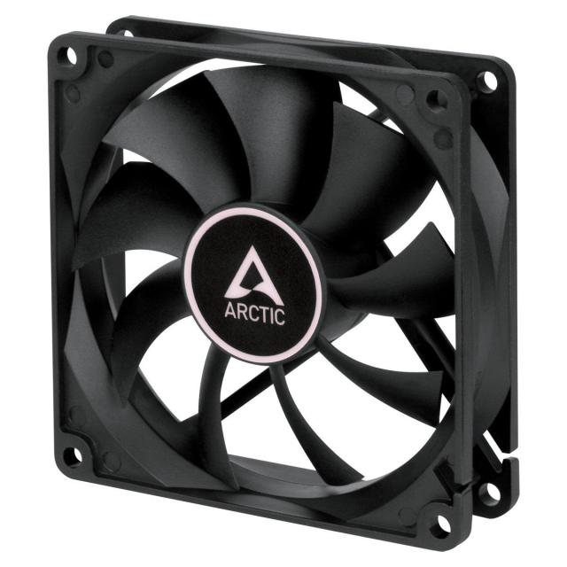 Вентилатор Arctic Fan F9 PWM PST, 92 mm, 4 пинов, 1800 rpm, черен