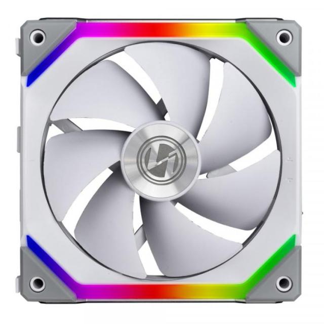 Вентилатор Lian Li UNI SL140, ARGB, Бял