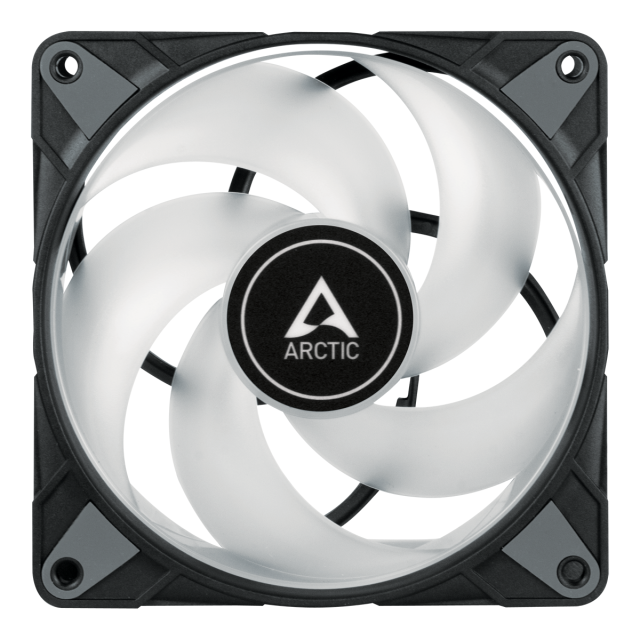 Вентилатор ARCTIC P12 Black, RGB, 120mm