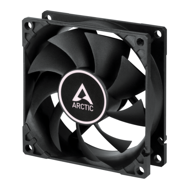 Вентилатор ARCTIC F8 PWM PST, Черен