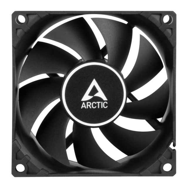 Вентилатор ARCTIC F8 PWM PST, Черен