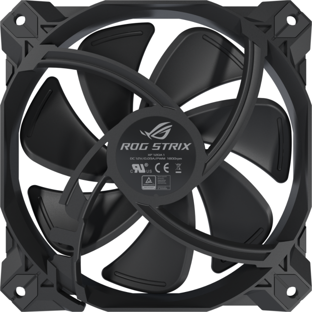 Вентилатор ASUS ROG STRIX XF 120, 120mm, 1800 rpm, 4-pin PWM