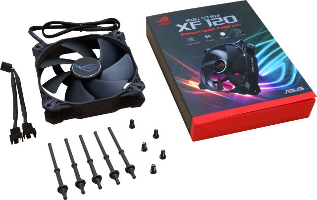 Вентилатор ASUS ROG STRIX XF 120, 120mm, 1800 rpm, 4-pin PWM