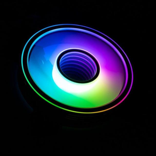 Вентилатор Kolink Umbra Void 120mm, ARGB, PWM, Черен