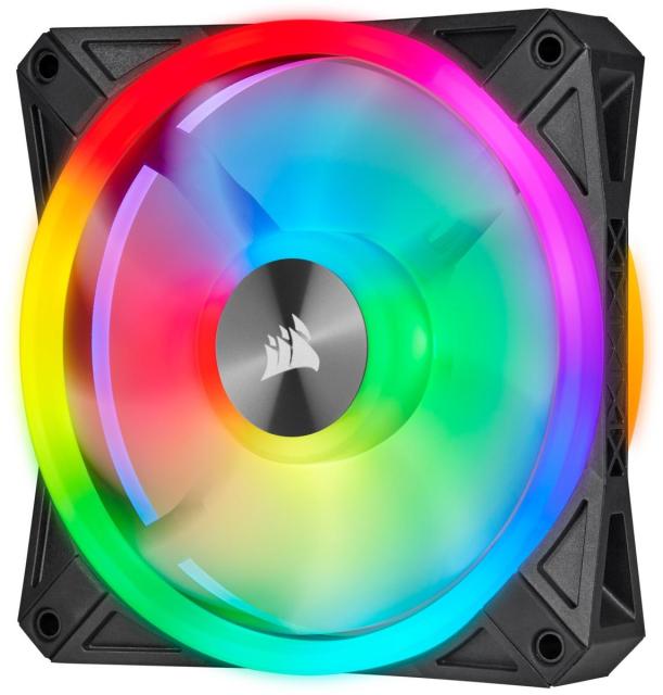 Вентилатор Corsair QL120 Black, RGB, PWM, 120mm