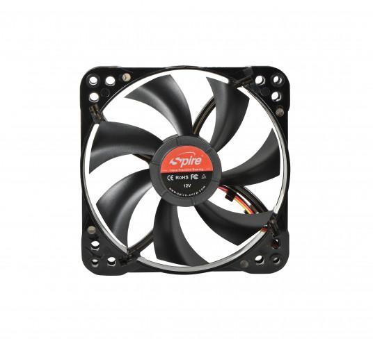 Вентилатор SPIRE Black Force II, 120 mm, Nano Bearing