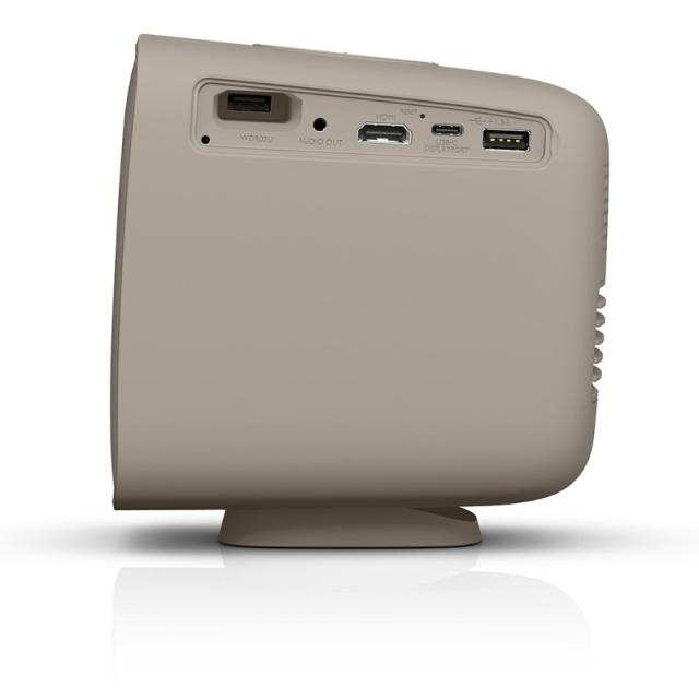 Мултимедиен проектор BenQ GS2, Wireless Portable LED Projector, 720p (1280x720), 500 ANSI Lumens, 35"@1m, WiFi, Bluetooth, IPX2, Contrast 100,000:1, Auto Focus, Auto Vertical Keystone, Light Sensor, HDMI, USB 2.0 (Type A), USB-C (DisplayPort alt.), A