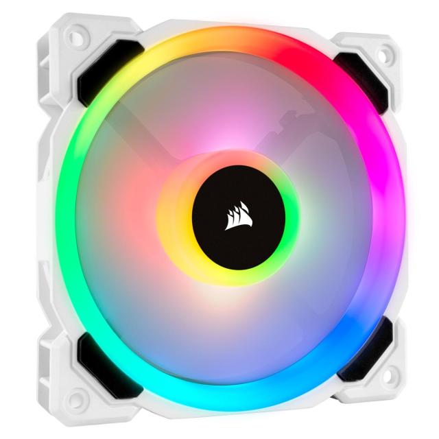Вентилатор Corsair LL120 RGB White, Бял