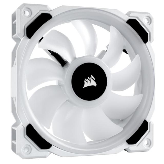 Вентилатор Corsair LL120 RGB White, Бял