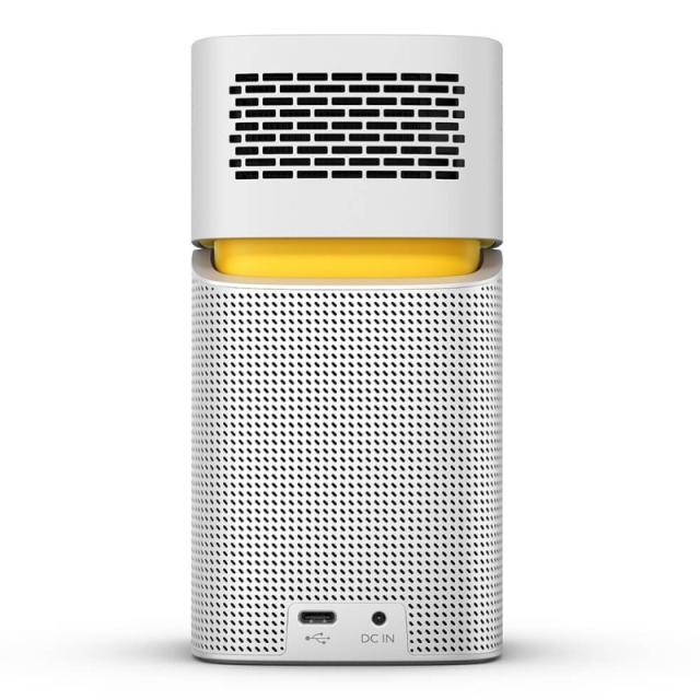 Мултимедиен проектор BenQ GV1 Poratable, DLP, LED, 480p (854x480), 100 000:1, 200 ANSI Lumens, 35"@1m, Speaker 5W, Bluetooth Speaker, Auto Keystone, WiFi, Smart TV Apps, USB Reader, 3-Hour Battery, 0.7kg