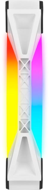 Вентилатор Corsair 140mm QL140 RGB White, Бял