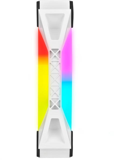 Вентилатор Corsair QL120 White, RGB, PWM, 120mm
