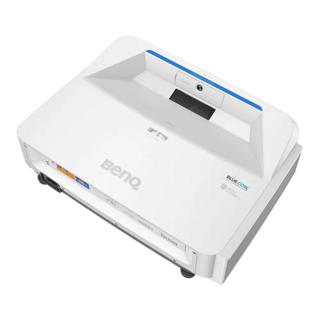 Мултимедиен проектор BenQ LH890UST, DLP, BlueCore Laser, Ultra short-throw, FHD 1920x1080, 4000 ANSI Lumens, IP5X dustproof, HDMI x2, VGA, RCA, S-Video, Audio RCA, Audio in/out , LAN (RJ45), RS232, USB TypeA (5V, 1.5A), OPTIONAL PointWrite Kit PW40U