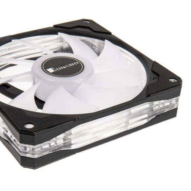 Вентилатор Jonsbo LF-120 PWM, ARGB, 120x120x25, Черен