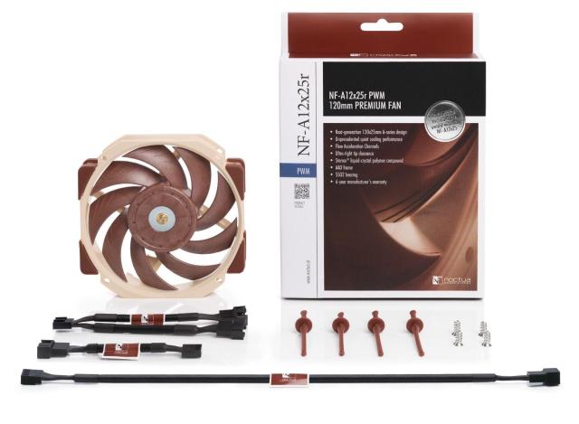 Вентилатор Noctua 120mm NF-A12x25R-PWM