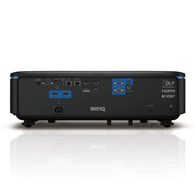 Мултимедиен проектор BenQ LK953ST, DLP, BlueCore Laser, Short-throw, 4K UHD 3840x2160, Brightness 5000AL, Contrast 3,000,000:1, Zoom 1.1X, 20,000 hrs life, H/V lens shift, HDMI x3, HDMI-out x1, HDbaseT, LAN control, DC 12V Trigger, IP5X Dust Guard Pr