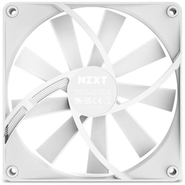 Вентилатор 140mm NZXT F140Q Бял
