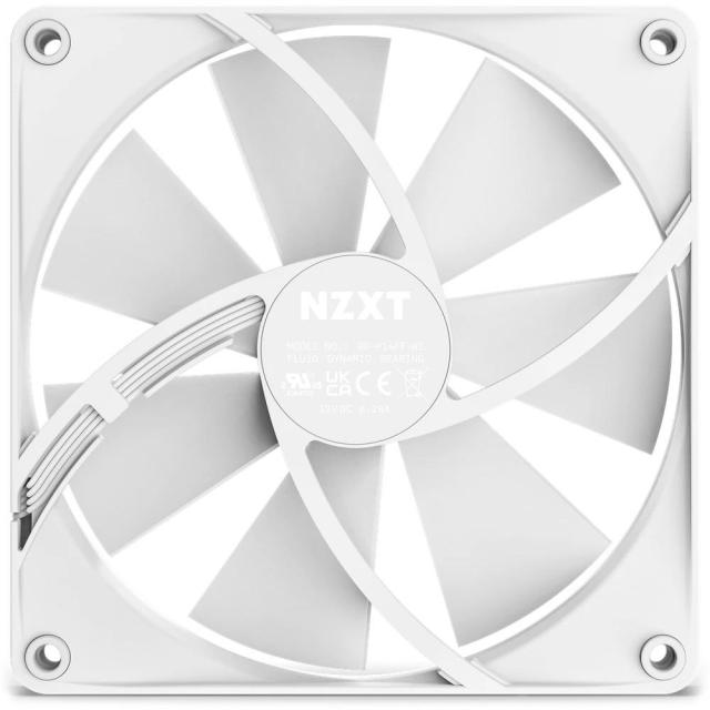 Вентилатор NZXT 140mm F140P Бял
