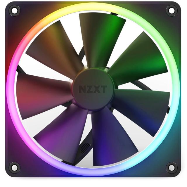 Вентилатор NZXT 140mm F140 RGB Черен