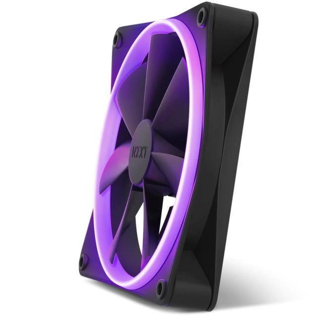 Вентилатор NZXT 140mm F140 RGB Черен