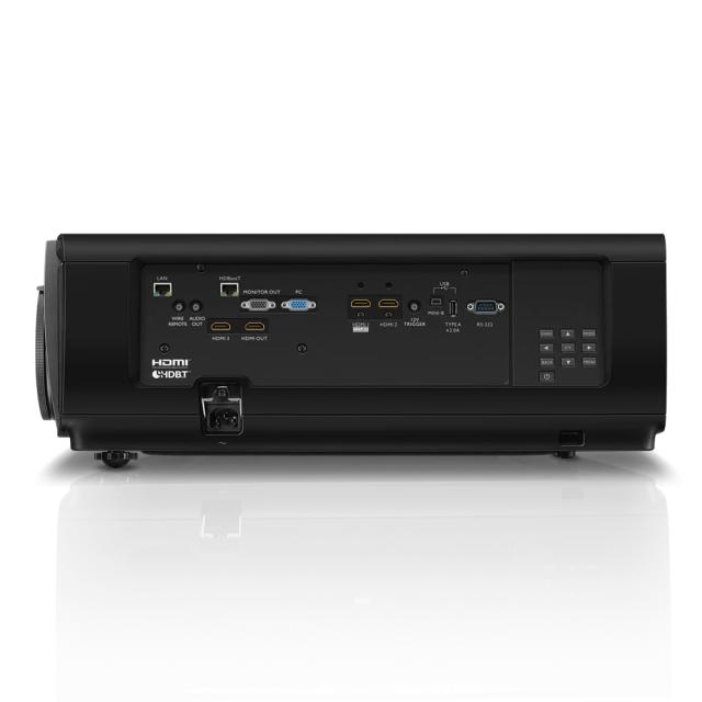 Мултимедиен проектор BenQ LK990, DLP, BlueCore Laser, 4K UHD, Brightness 6000AL, Super high contrast 3000000:1, H/V lens shift (V: ±60%; H:±25% ), HDMI x3, HD-baseT, LAN control, DC 12V Trigger, Wired remote, Audio-out