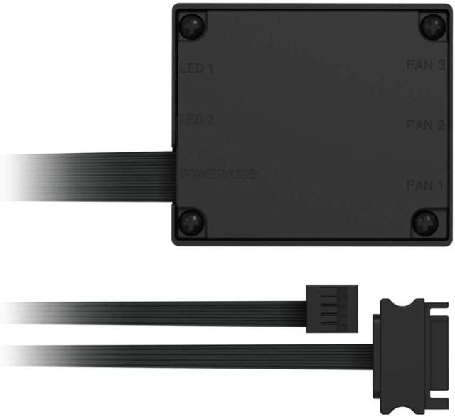 Контролер за Вентилатор NZXT RGB & Fan Controller AC-2RGBC-B1