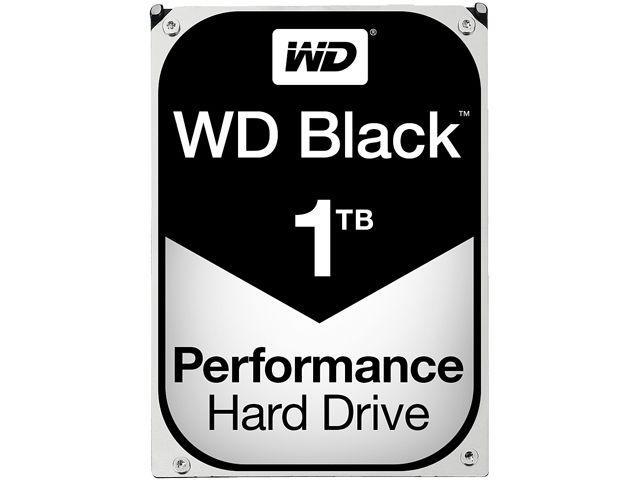 Твърд диск WD Black, 1TB, 7200rpm, 64MB, SATA 3,3.5" WD1003FZEX