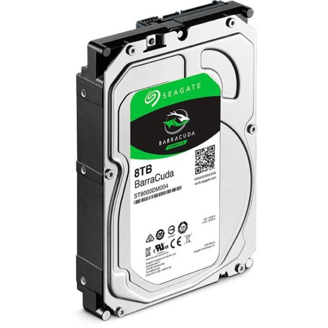 Твърд диск SEAGATE BarraCuda, 8TB, 256MB, 5400 rpm,  SATA 3, 3.5" ST8000DM004